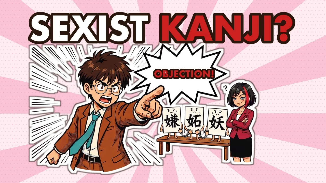 Woman Radical Kanji 女 and Why "Hate" Is Written With It