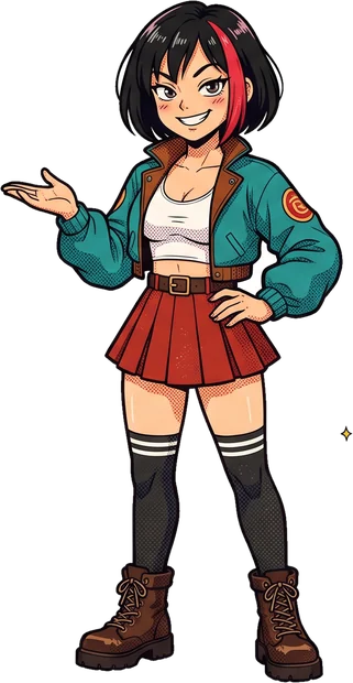 Rin presenting the Japanese N5 Speedrun course
